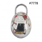 Bio-Key TouchLock Fingerprint Smart Padlock QL - Quail Egg Shape