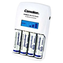 Camelion 1 小时超快速电池充电器