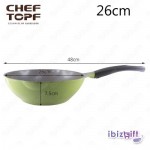 Korea Chef Topf La Rose Wok 26cm