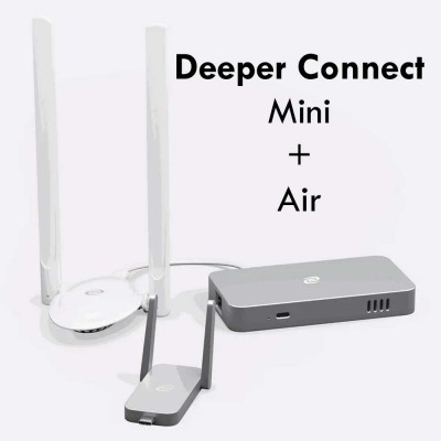 Deeper Connect Air & Mini 双机套装｜智能去中心化网络安全｜VPN｜全家设备防护｜无年费 DN-MINIAIR-BD
