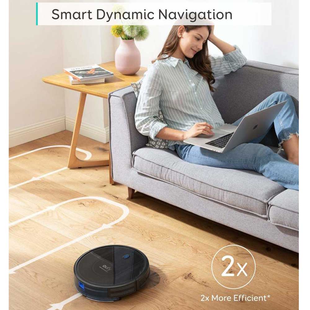 Best Buy Eufy RoboVac G10 Hybrid Robotic Vacuum Cleaner T2102211