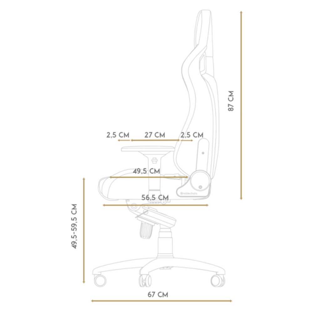 Best Buy Noblechairs EPIC PU Leather Luxury Gaming Chairs EPIC
