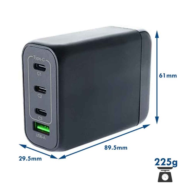 Anker PowerPort 4 Multi-device Wall Charger 4x USB-A  - Best Buy