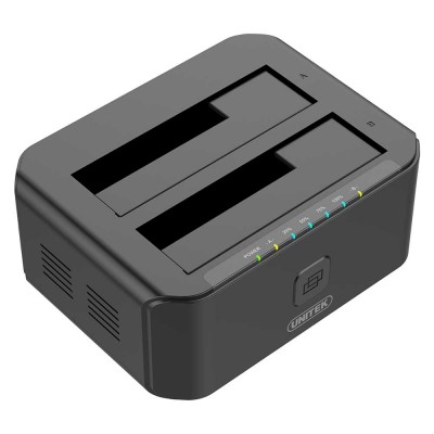 Unitek USB3.0 to SATA6G Dual Bay 2.5”/3.5”Hard Disk Docking Station