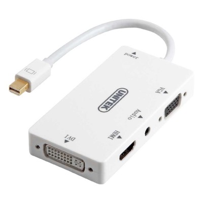 Unitek Mini Displayport轉HDMI/DVI/VGA/音頻轉換器