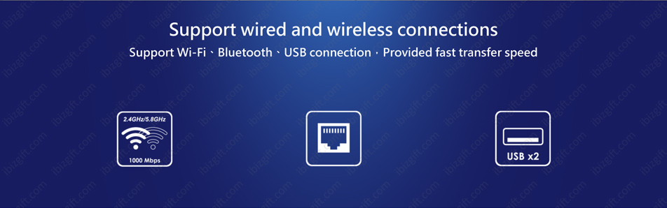 Boss TV V3 PRO Set-top Box - Support wired and wireless connections Boss TV V3 PRO Set-top Box - Support wired and wireless connectionsSupport Wi-Fi、Bluetooth、USB connection,Provided fast transfer speed